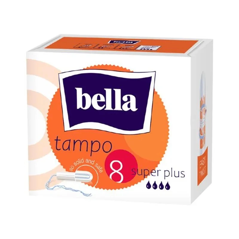 Bella Tampo Super Plus Easy Twist, 8 Pieces - Bella