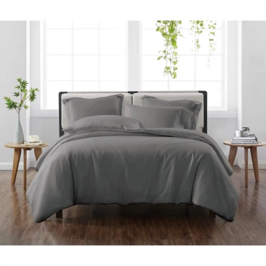 Cannon Duvet Cover FLannel Plain Twin Grey 1pcs Cannon Duvet Cover FLannel Plain Twin Grey 1pcs