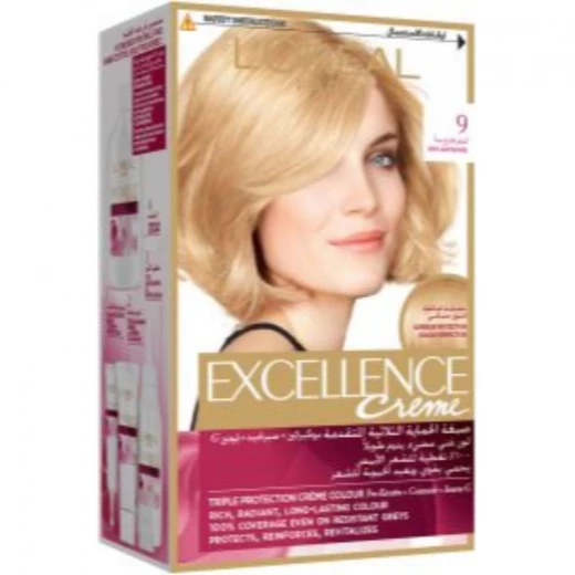 إكس إل سي آر إم 9 (2) أشقر فاتح طبيعي من لوريال إكس إل سي آر إم 9 (2) أشقر فاتح طبيعي من لوريال