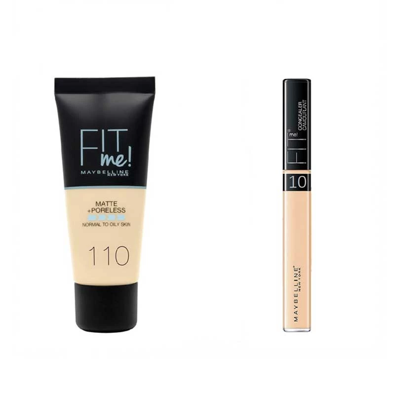 كريم أساس فيت مي 110+ كونسيلر فيت مي من مايبيلين - Maybelline