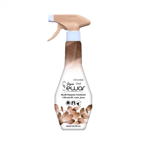 معطر متعدد الاستعمالات(معطر جو) بني 450 مل من سوار معطر متعدد الاستعمالات(معطر جو) بني 450 مل من سوار