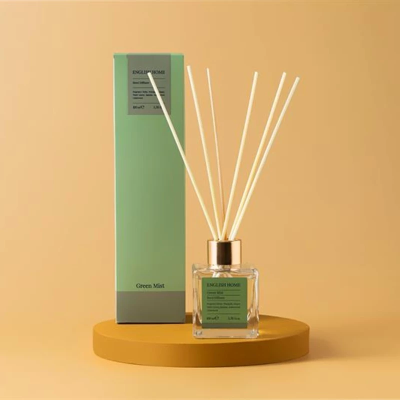 أعواد معطرة برائحة الرذاذ الأخضر بالنعناع 100 مل  من انجليش هوم - انجلش هوم