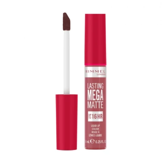 Rimmel London Rose & Shine Mega Matte Lipstick 7.4ml Long Lasting Liquid Lip Color for a Flawless Finish Rimmel London Rose & Shine Mega Matte Lipstick 7.4ml Long Lasting Liquid Lip Color for a Flawless Finish