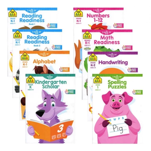 Bazic School Zone Asst Workbooks 6367 Bazic School Zone Asst Workbooks 6367
