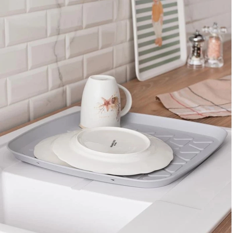 Madam Coco Emmy Drying Mat Grey - Madame COCO