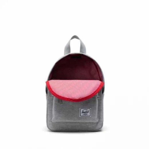 Herschel  Classic Mini  Bag Light Grey Crosshatch - Herschel - Image 4
