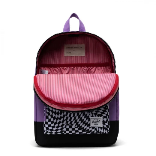 Herschel Heritage Youth BackPack  Warp Check/Amethyst Orchid - Herschel - Image 2