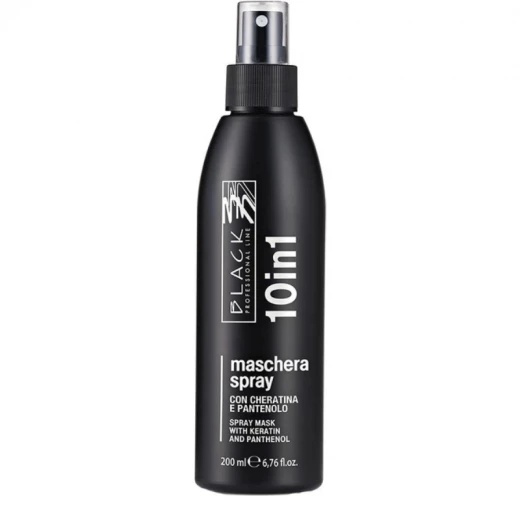 Black Professional 10-in-1 Keratin & Panthenol Mask Spray 200 Ml Black Professional 10-in-1 Keratin & Panthenol Mask Spray 200 Ml