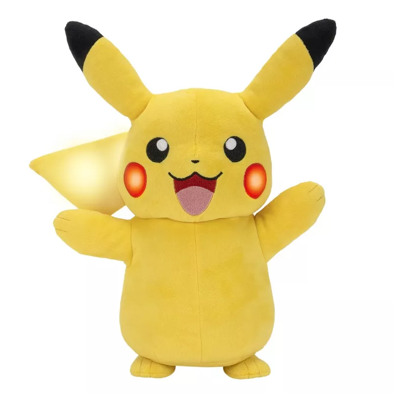 Pokemon Electric Charge Pikachu Feature Plush 12" - Pokemon