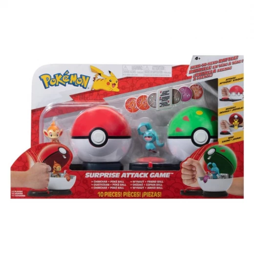 لعبة مفاجأة الهجوم لعبة تشيمشار مع لعبة بوكي بول ضد وينوت مع صديق الكرة من بوكيمون لعبة مفاجأة الهجوم لعبة تشيمشار مع لعبة بوكي بول ضد وينوت مع صديق الكرة من بوكيمون