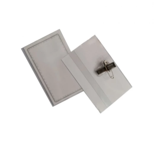 Name Badge with Safety Pin Clip Name Badge with Safety Pin Clip