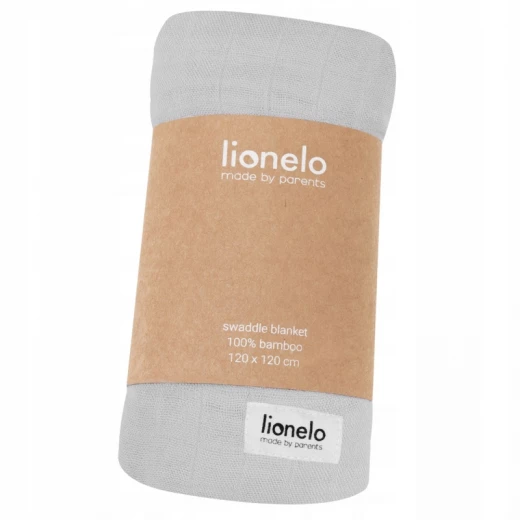 Lionelo Swaddle Bamboo Grey Stone Lionelo Swaddle Bamboo Grey Stone