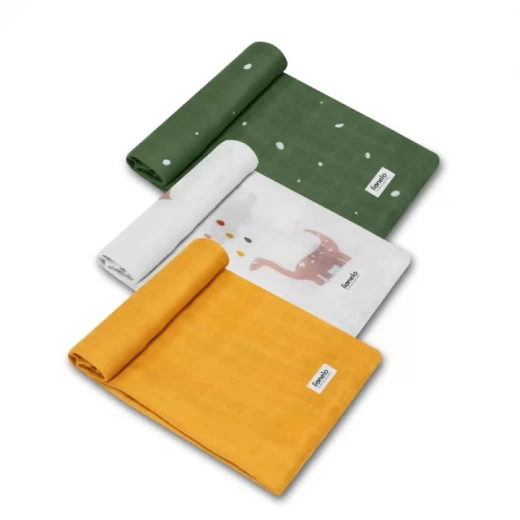 Lionelo Swaddle Bamboo Box Dino Lionelo Swaddle Bamboo Box Dino