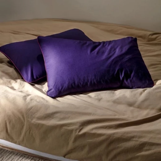Madame Coco Tilda Pile Pillow Case Set Purple 50*70 cm Madame Coco Tilda Pile Pillow Case Set Purple 50*70 cm
