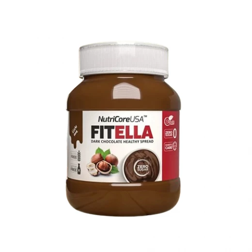 كريمة الشوكولاتة بالبندق خالية من اللاكتوز، 350 غرام من فيتيلا كريمة الشوكولاتة بالبندق خالية من اللاكتوز، 350 غرام من فيتيلا