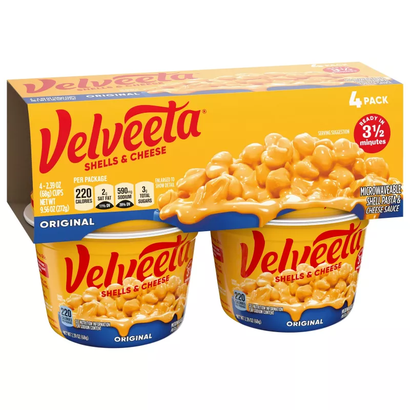 فلفيتا شيلس & تشيز 68غرام 1*4 - Velveeta