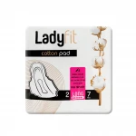 لبادات قطنية ليدي فيت طويلة 7 قطع حماية صحية مريحة ماصة للنساء - Lady fit