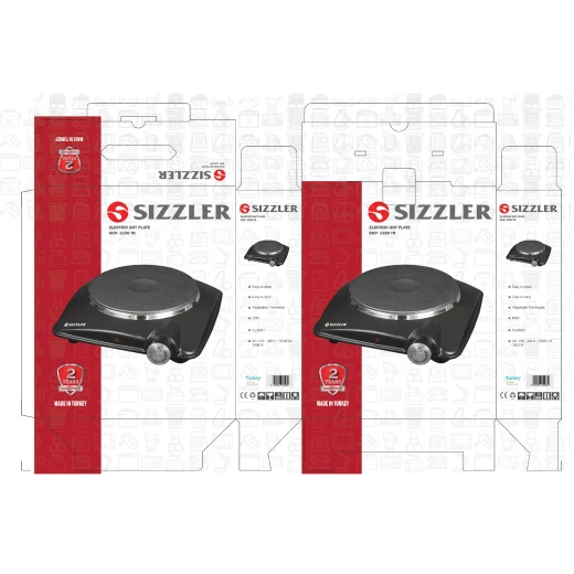 Sizzler High quality Turkish single electric cooker, 1500 watts, black Tefal Sizzler High quality Turkish single electric cooker, 1500 watts, black Tefal