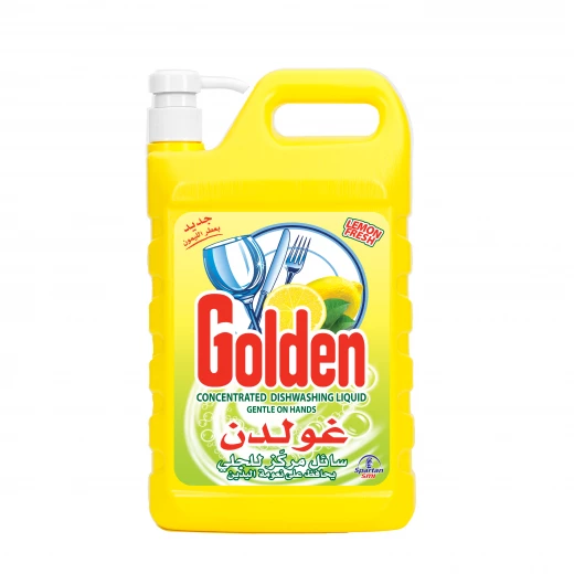 Golden liquid dish soap,lemon, 2 liters, with pump Golden liquid dish soap,lemon, 2 liters, with pump