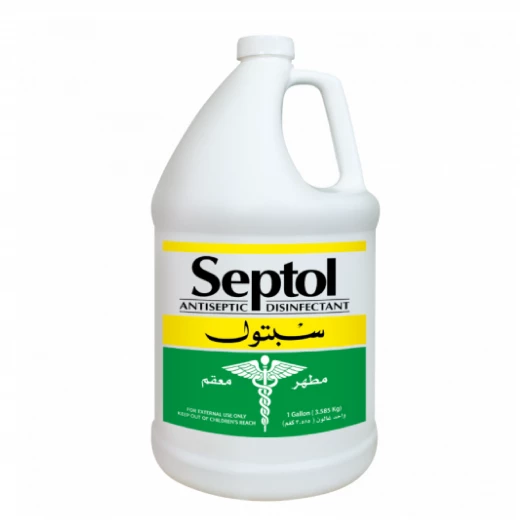 Septol disinfectant and sterilizer, American gallon Septol disinfectant and sterilizer, American gallon