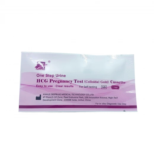 شريط اختبار الحمل بخطوة واحدة، كاسيت ومنتصف (البول) / اختبار الحمل السريع HCG شريط اختبار الحمل بخطوة واحدة، كاسيت ومنتصف (البول) / اختبار الحمل السريع HCG