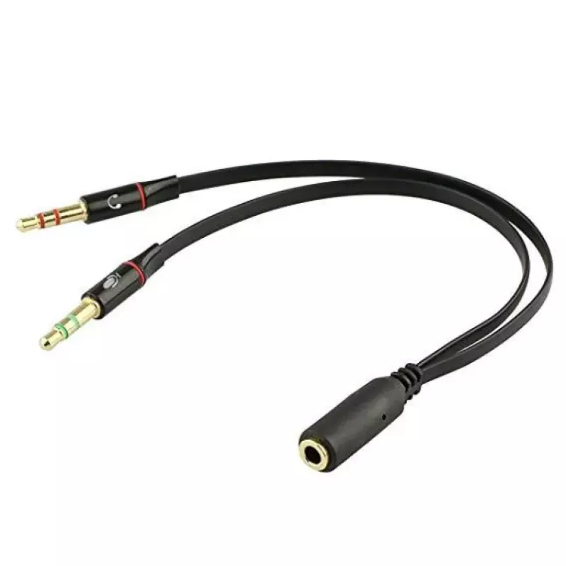 Awei AUX-002 AUX-001 3.5mm Female To 2 Male Y - AWEI