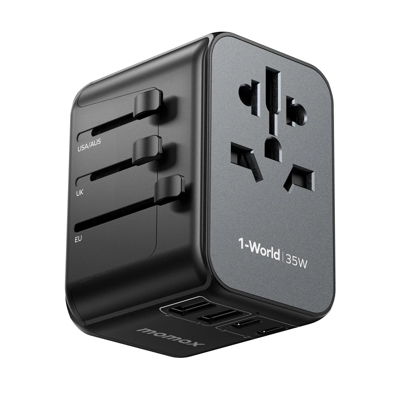 Awei C-40 Worldplug USB C محول كهربائي - اوي