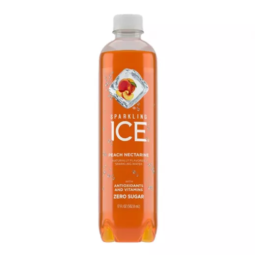مياه ايس الفوار  بنكهة الخوخ 502.8 مل - Sparkling Ice - Image 2
