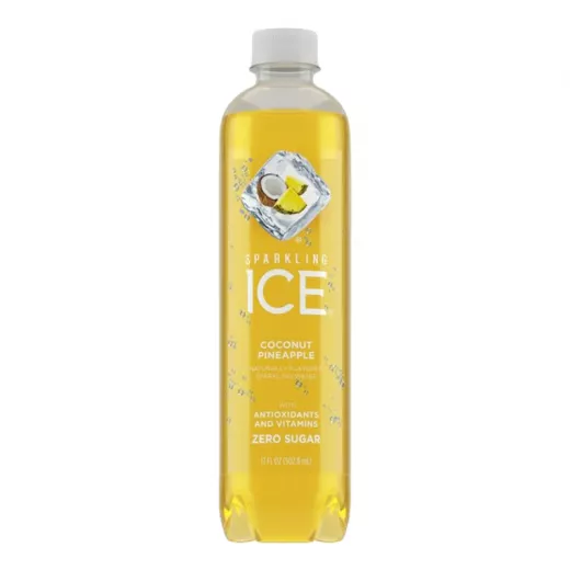 مياه ايس الفوار بنكهة الاناناس و جوز الهند 502.8 مل - Sparkling Ice - Image 2