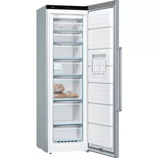 free-standing freezer 186 x 60 cm Stainless steel (with anti-fingerprint) from bosch - BOSCH - Image 2