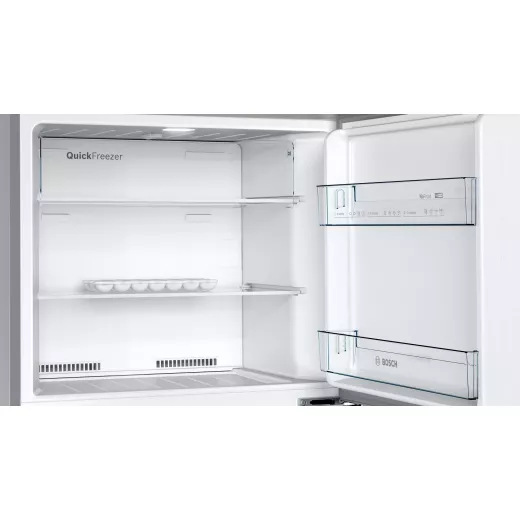 Bosch free-standing fridge-freezer with freezer at top 178 x 70 cm stainless steel look Serie | 4 - BOSCH - Image 6