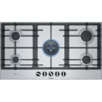 Bosch gas hob 90 cm Stainless steel Serie | 6 PCR9A5B90M