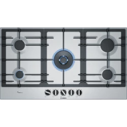 مسطح غاز 60 سم  ستانلس ستيل سلسلة | 4  PCR9A5B90M من بوش