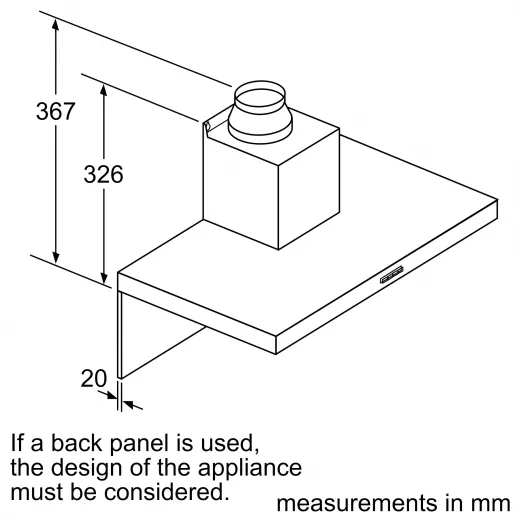 Bosch wall-mounted cooker hood 90 cm Stainless steel - BOSCH - Image 8