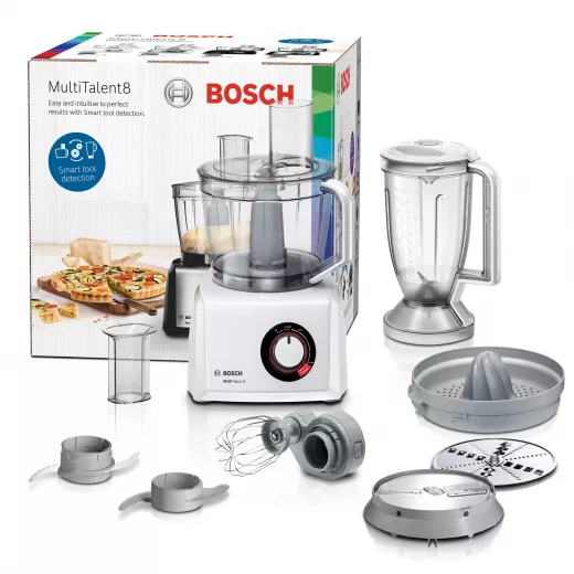 Bosch Food processor MultiTalent 8 1100 W White, White - BOSCH - Image 6