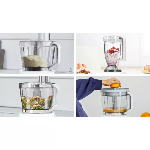Bosch Food processor MultiTalent 8 1100 W White, White - BOSCH - Image 14