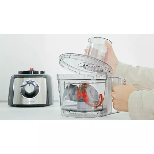 محضر طعام 800 واط أسود، ستانلس ستيل مصقول من بوش - بوش - Image 5