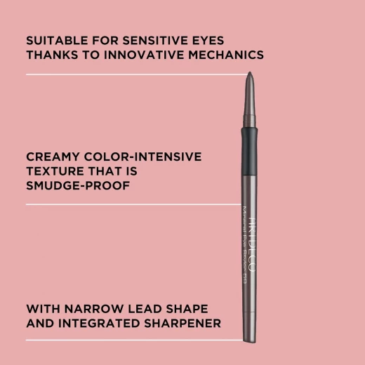 ARTDECO Mineral Eye Styler Dark Blue N°87 Kajal Eyeliner for Sensitive Eyes Smudge Proof Long Lasting - ArtDeco - Image 3