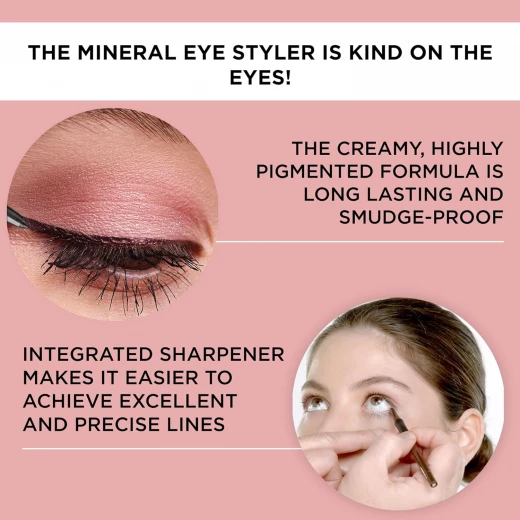 ARTDECO Mineral Eye Styler Dark Blue N°87 Kajal Eyeliner for Sensitive Eyes Smudge Proof Long Lasting - ArtDeco - Image 2