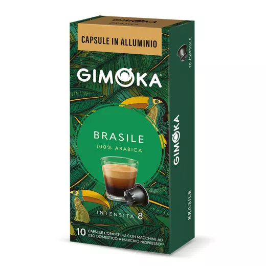 جيموكا كبسولات قهوة برازيل 1*10 - Gimoka - Image 2