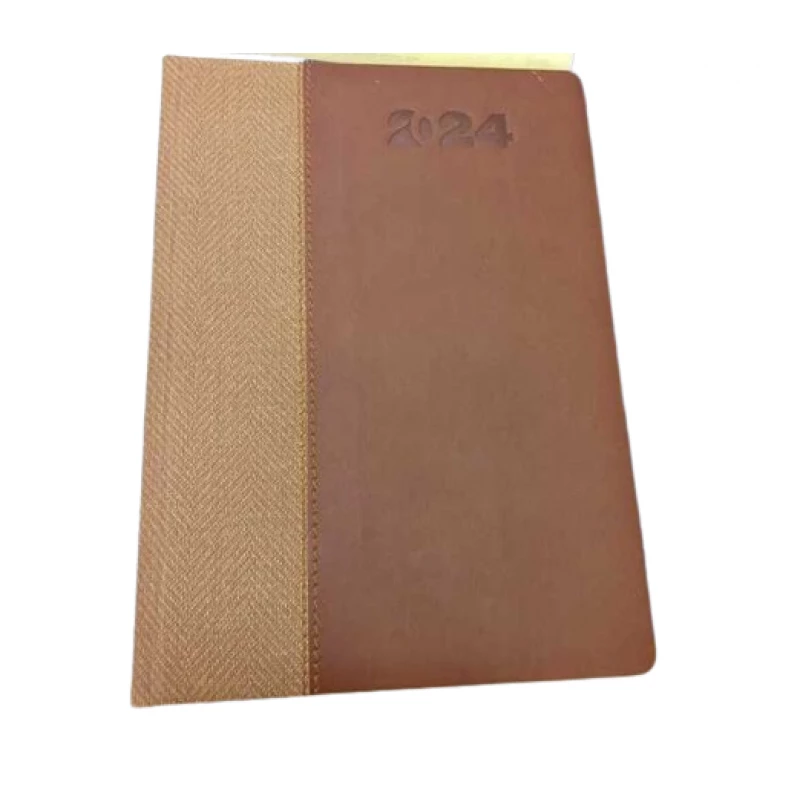 Daily Diary PU Stitched Cover L/O A5, 2024 Year - Lebanon Publisher Library