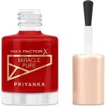 Max Factor Miracle Pure Daring Cherry Nail Polish 12ml Long Lasting Nail Art for Women - Max Factor