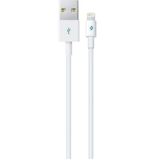 تي تيك لايتنينج USB للشحن / كابل البيانات، أبيض تي تيك لايتنينج USB للشحن / كابل البيانات، أبيض