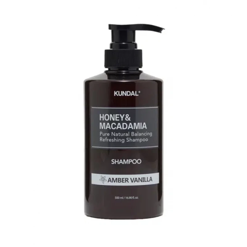 Kundal shampoo honey & macadamia  amber vanilla 500ml - Kundal