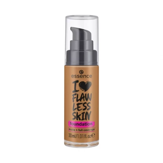 Essence I Love Flawless Skin Foundation Dark Beige 130 Matte Finish 30ml Makeup Essence I Love Flawless Skin Foundation Dark Beige 130 Matte Finish 30ml Makeup