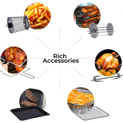 Geepas Digital Oven Fryer 10L - GEEPAS - Image 6