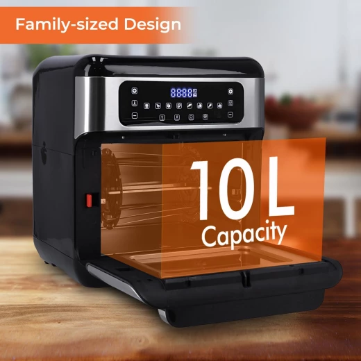 Geepas Digital Oven Fryer 10L - GEEPAS - Image 3