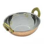 طبق كادي نحاس بمقبض نحاسي - فيغ
