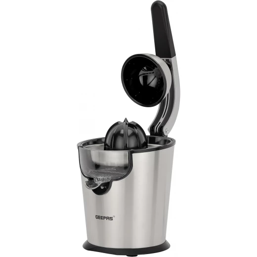 Geepas electric stainless steel citrus juicer Geepas electric stainless steel citrus juicer