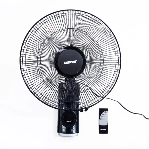 Geepas wall fan 3 speed 16inch 60w with timer Geepas wall fan 3 speed 16inch 60w with timer